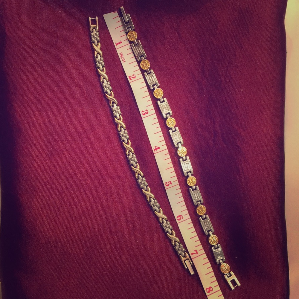 Bundle - Two tone gold/silver bracelets!